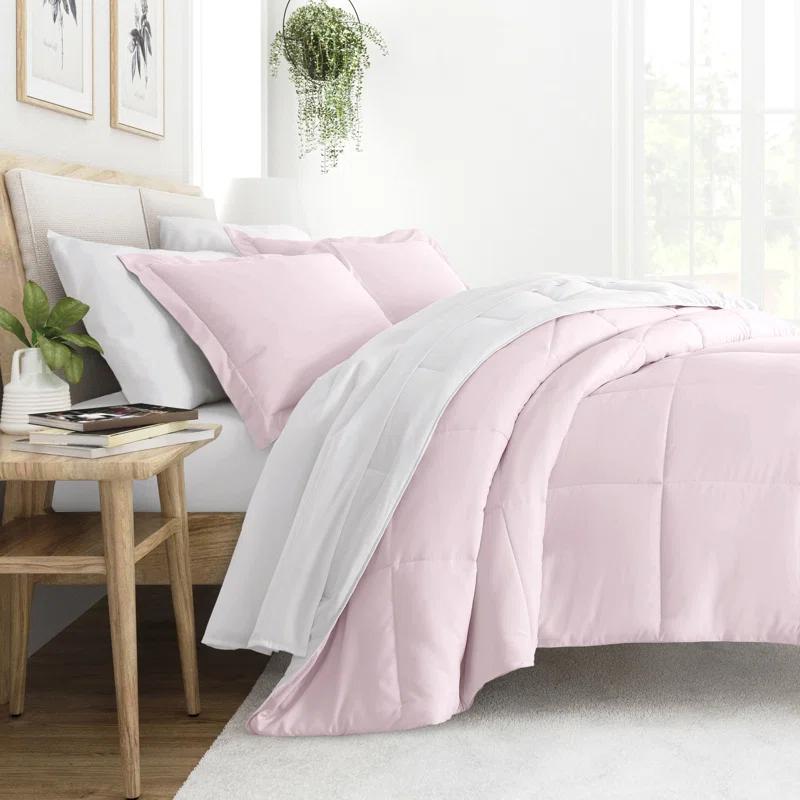 Becky Cameron Reversible Down-Alternative Comforter Bedding Set