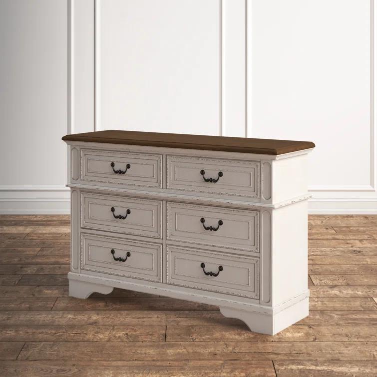 Kelly Clarkson Home Hayley 54.13'' W 6 - Drawer Dresser
