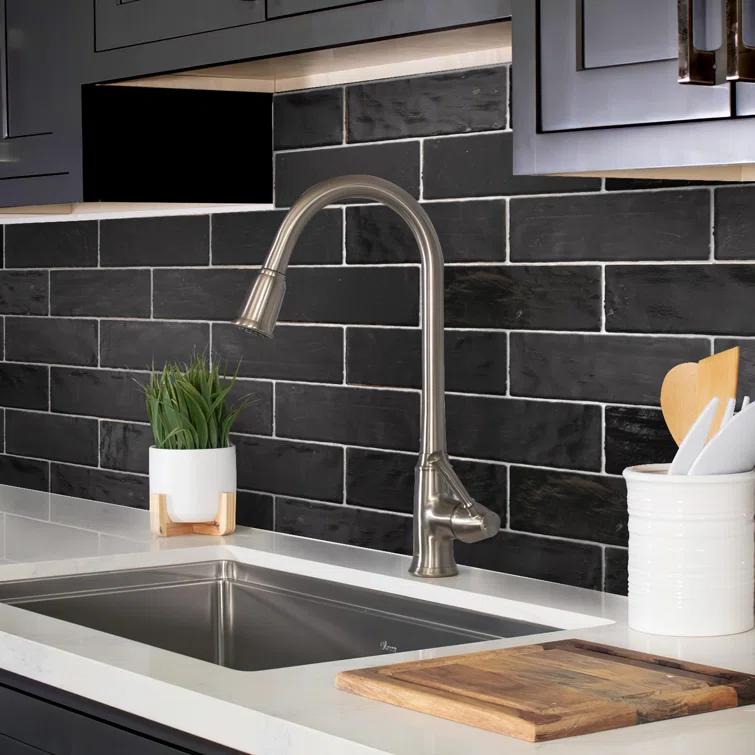 Apollo Tile 38 pack 2.5 in. x 8 in. Polished and Honed Ceramic Subway Wall Tile (5.38 sq. ft./Case)