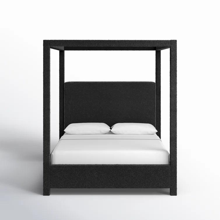 Upholstered Canopy Bed
