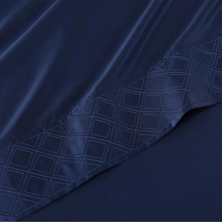 California King Charcoal Egyptian Cotton Sheet Set