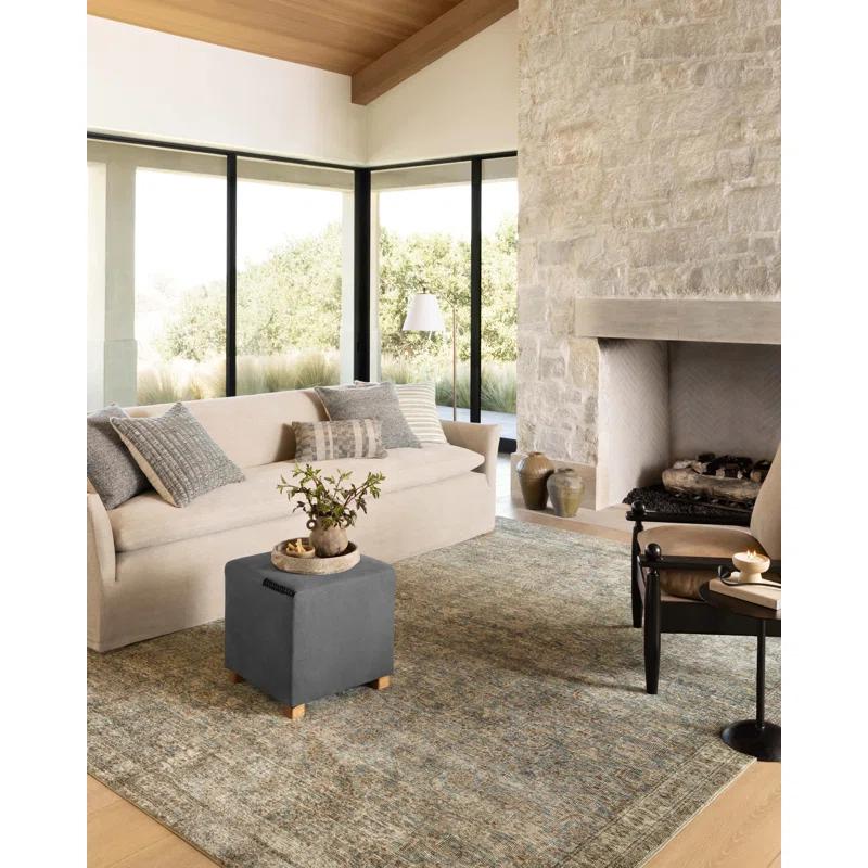 Amber Lewis x Loloi Amber Lewis x Loloi Morgan Sea / Sage Area Rug feat. CloudPile