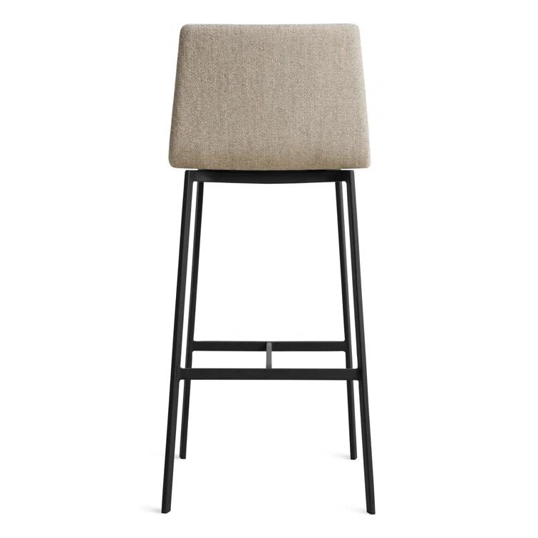 Blu Dot Between Us Upholstered Counter Stool with Metal Frame