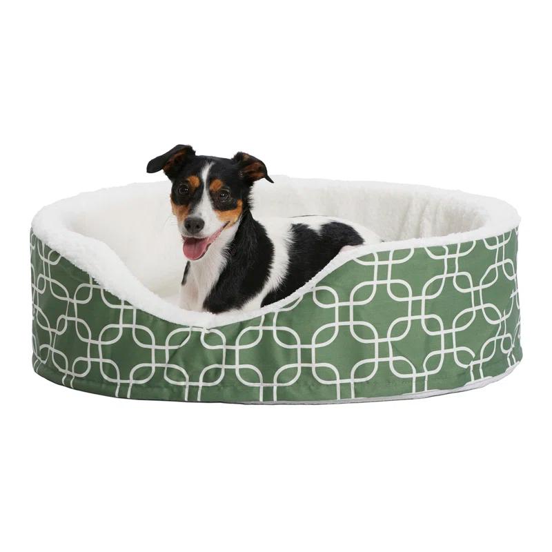 Quiet Time Orthopedic Egg-Crate Nesting Pet Bed w/ Polytetrafluoroethylene Fabric Protector