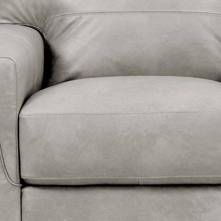 A&J Homes Studio Cornelia Leather Armchair