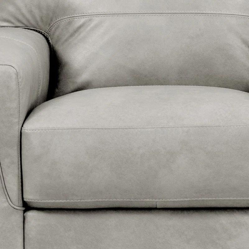 A&J Homes Studio Cornelia Leather Armchair