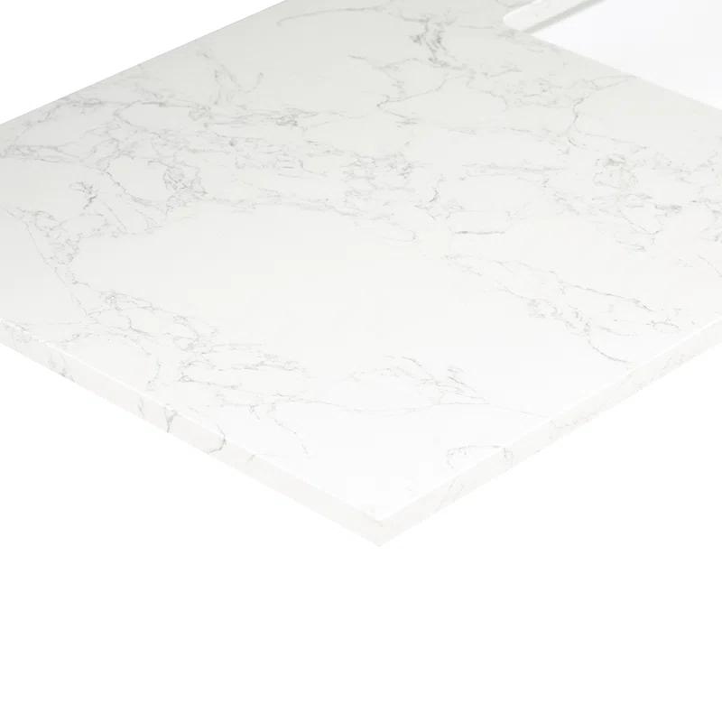 Altair Ceres 49" Engineered Stone Single Bathroom Vanity Top with Sink