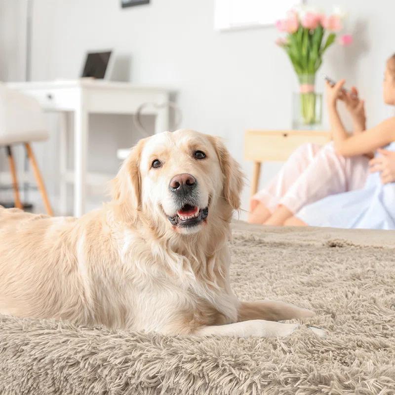 PetAmi Faux Fur Sherpa Pet Blanket