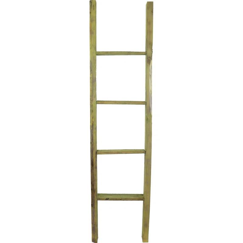 Ekena Millwork Vintage Farmhouse Rung Decorative Ladder