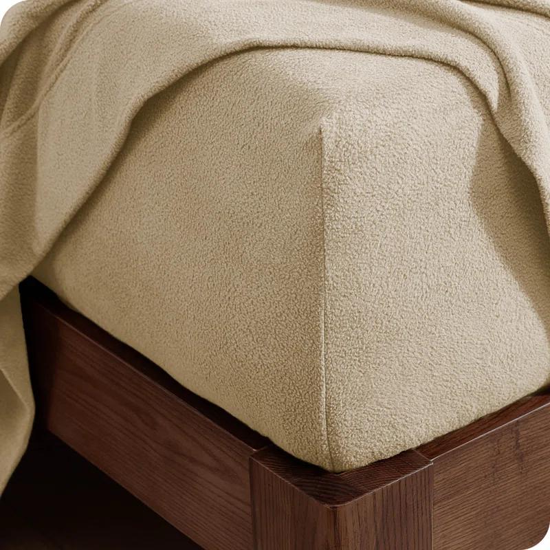 Bare Home Micro Fleece Super Soft Fitted Sheet