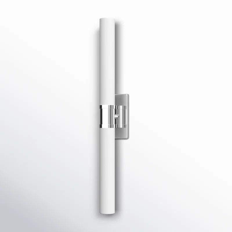 Helden 2 Light Frosted Dimmable Bath Bar
