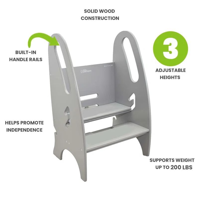 Little Partners 3-in-1 Growing Step Stool