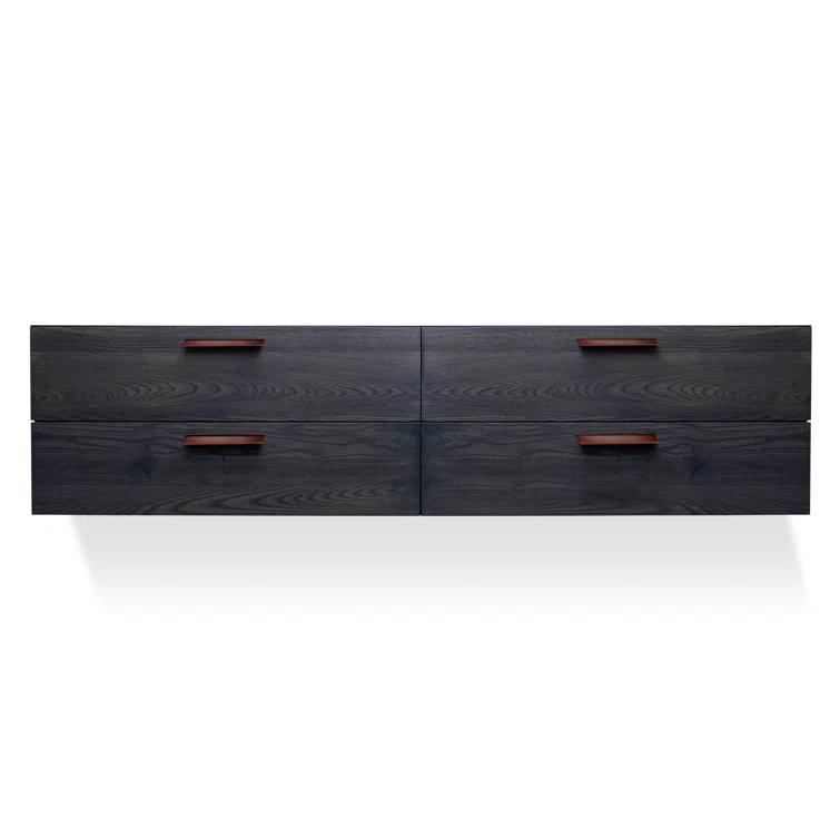 Blu Dot Shale Solid Wood 72'' W 4 - Drawer Dresser