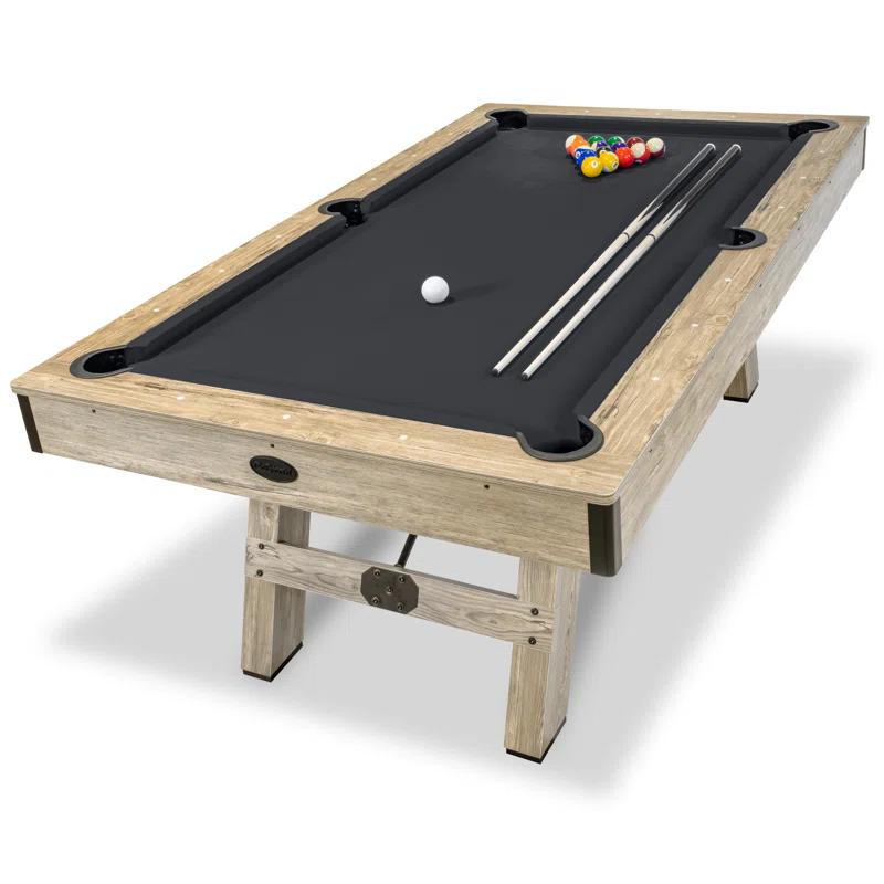 GoSports GoSports 7 ft Pool Table - Modern Billiards Table - Accessories Included