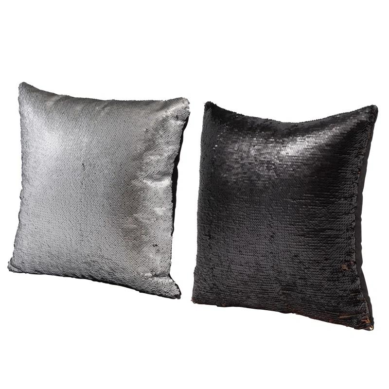 A&B Home Reversible Throw Pillow (Set of 2)
