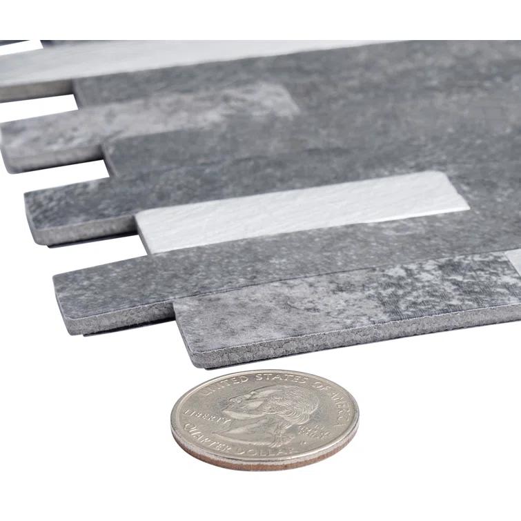 Avant Decor Aluminum Peel and Stick Mosaic Tile
