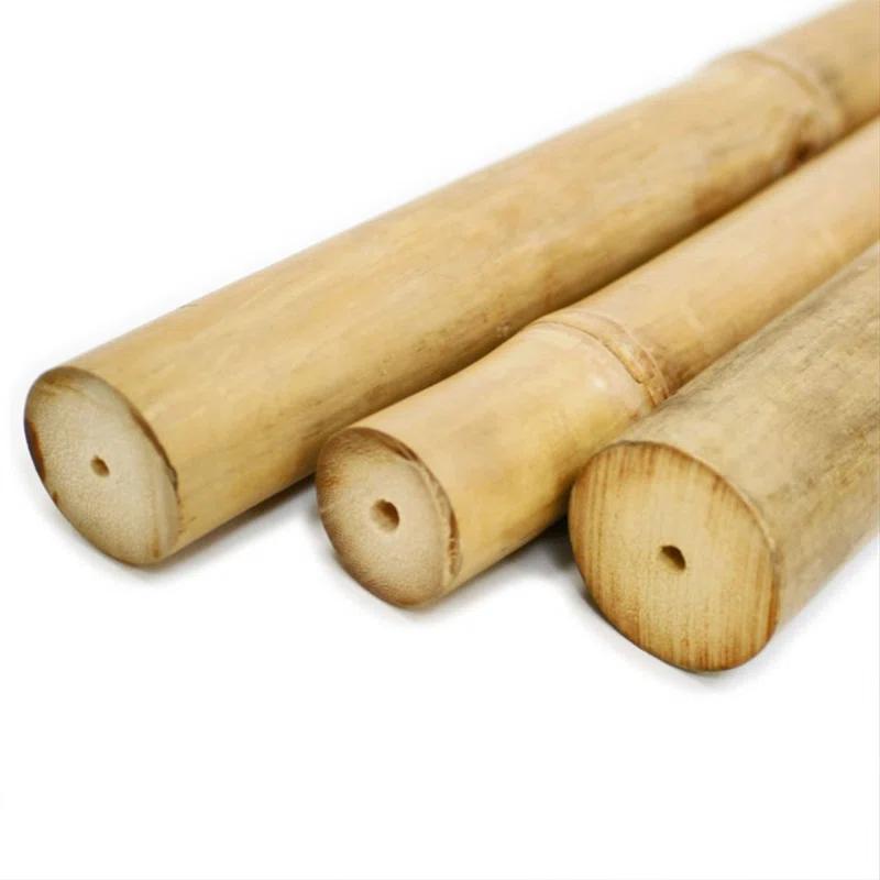 Backyard X-Scapes Solid Bamboo Poles for Structural Design and Weight-bearing Support (Set of 6)
