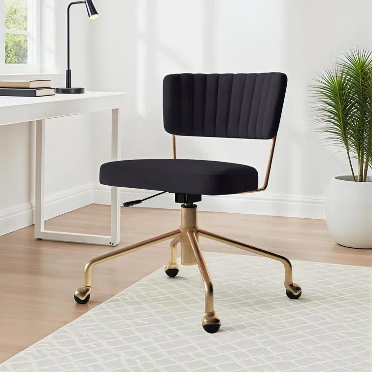 Emmy Gilded Desk Chair