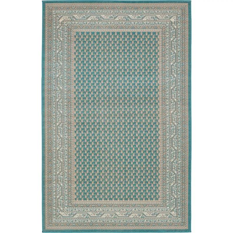 RugPal Wingate Turquoise Area Rug