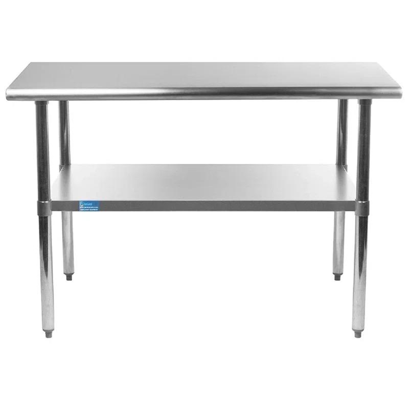 Amgood Stainless Steel Top Workbench