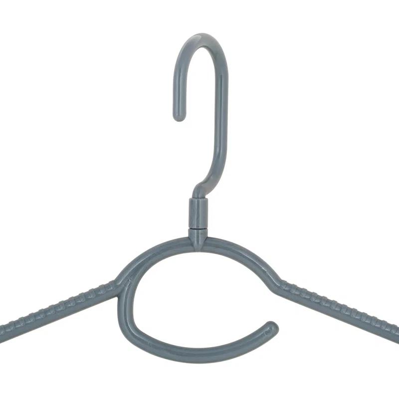 Laundry 360 Woolite Plastic Standard Hanger for Dress/Shirt/Sweater (Set of 5)