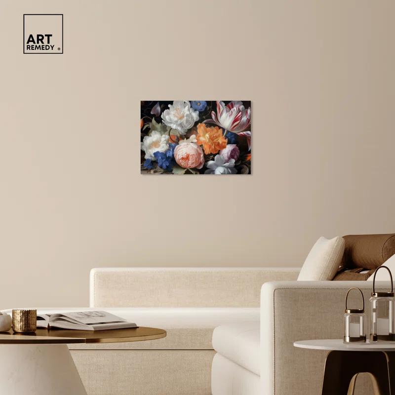 Art Remedy Floral Of Gentle Elegance Elegant Floral Wall Art by Art Remedy