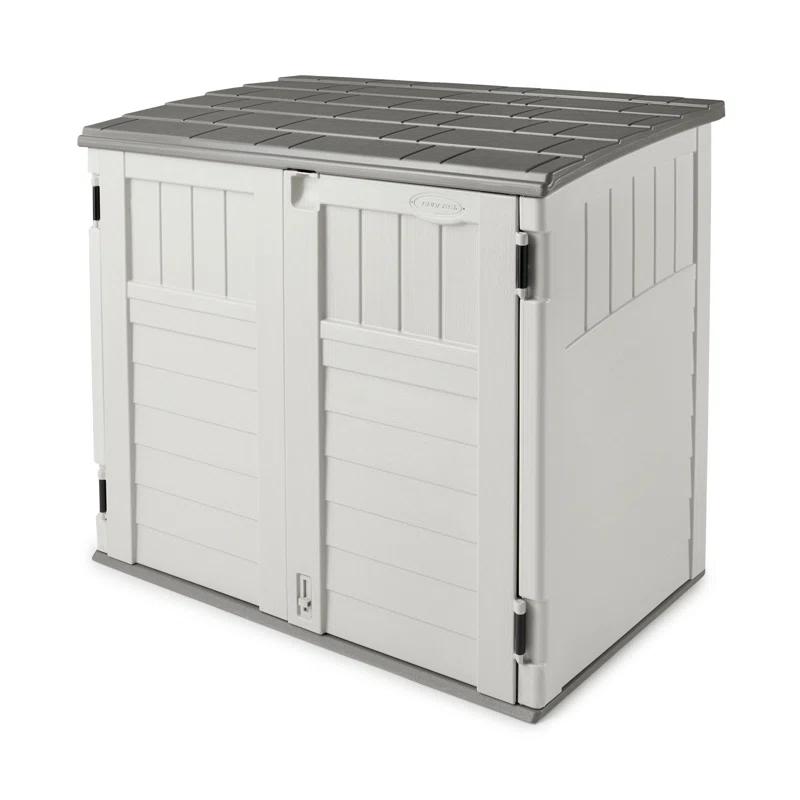 Suncast Outdoor Resin Horizontal Storage Shed