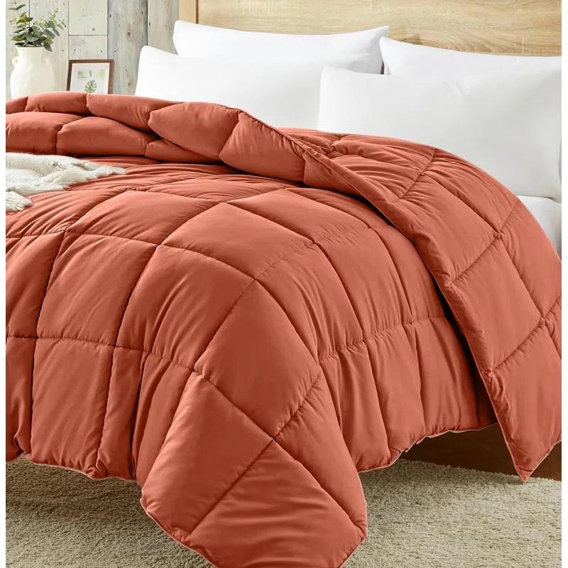 Modern Threads Modern Threads Sanctuary by PCT Down Alternative Microfiber Quilted Reversible Comforter & Duvet Insert - Soft, Comfortable Alternative to Goose Down - Bedding for All Seasons