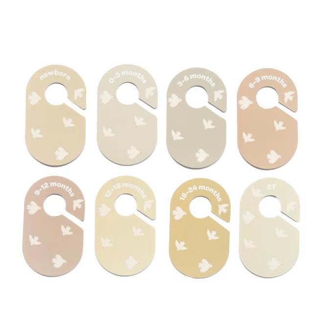 3 Sprouts 3 Sprouts Baby Closet Dividers (Newborn To 24 Months) – Pack Of 8