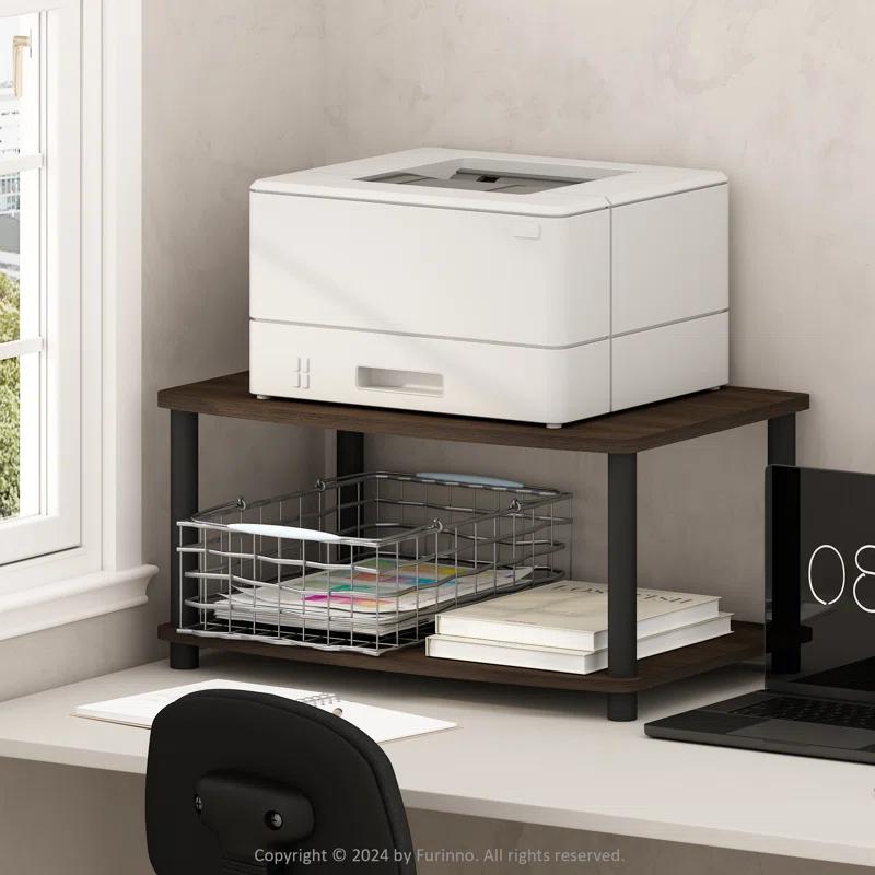 Furinno Turn-N-Tube 11'' H x 24'' W Printer Stand