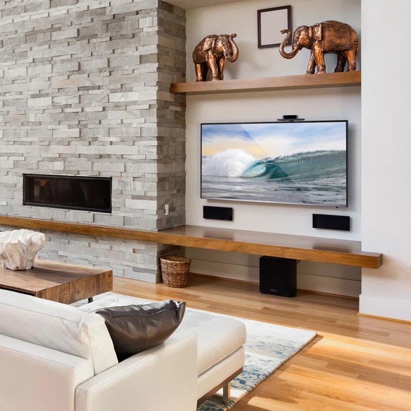 Mount-it Mount-It Floating Shelf for Wall Mounted TV & Streaming Devices | Dual Installation for Wall or TV