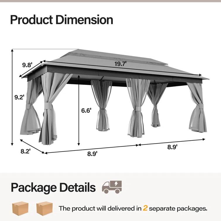 Steel Patio Gazebo