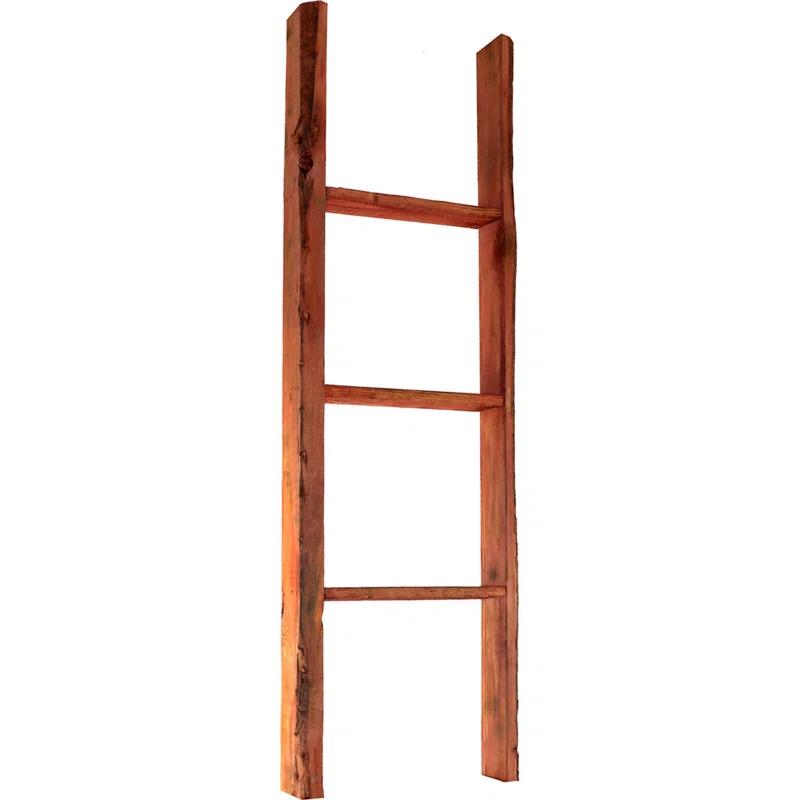 Ekena Millwork Vintage Farmhouse Rung Decorative Ladder