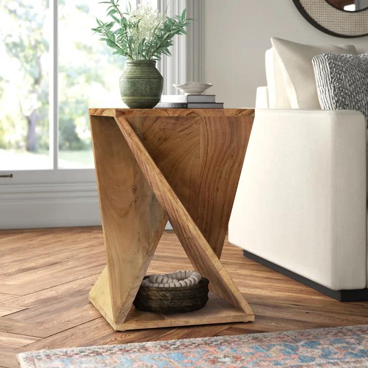 Rivera Solid Wood End Table