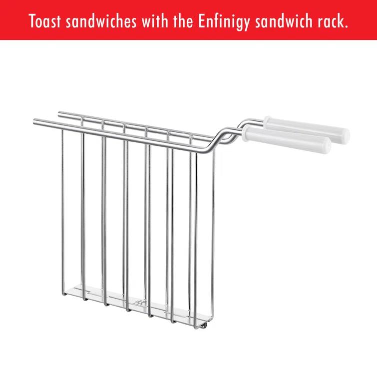 ZWILLING ® Enfinigy Silver 2-Slice Toaster
