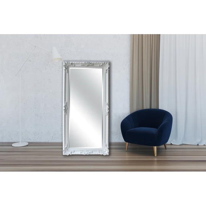 A&E Bath and Shower Metal Flat Floor Mirror