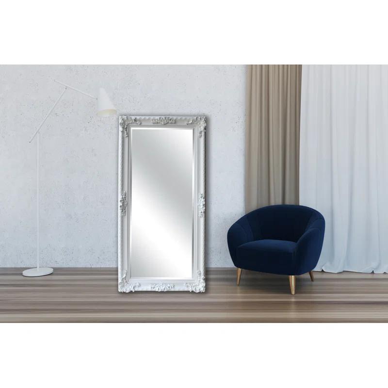 A&E Bath and Shower Metal Flat Floor Mirror