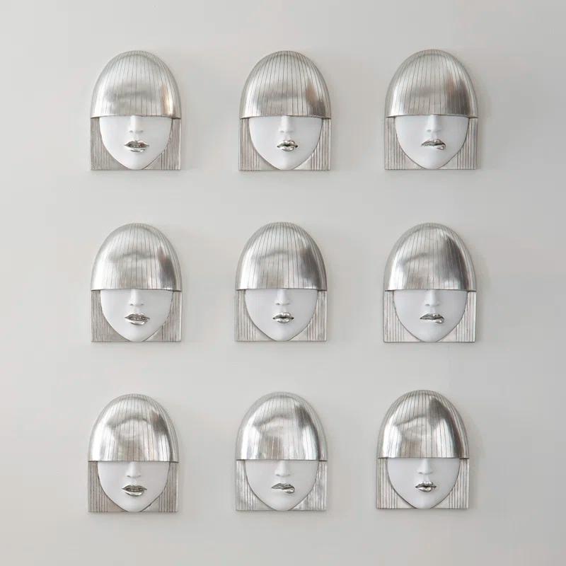 Phillips Collection Fashion Faces Wall Décor (Set of 3)