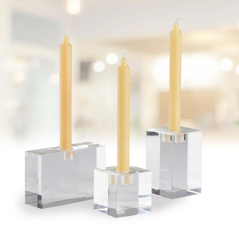 Chelsea House Crystal Tabletop Candlestick