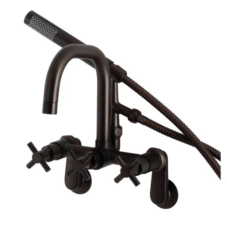 Kingston Brass AE8458DX Kingston Brass Concord Wall Mount Clawfoot Tub Faucet