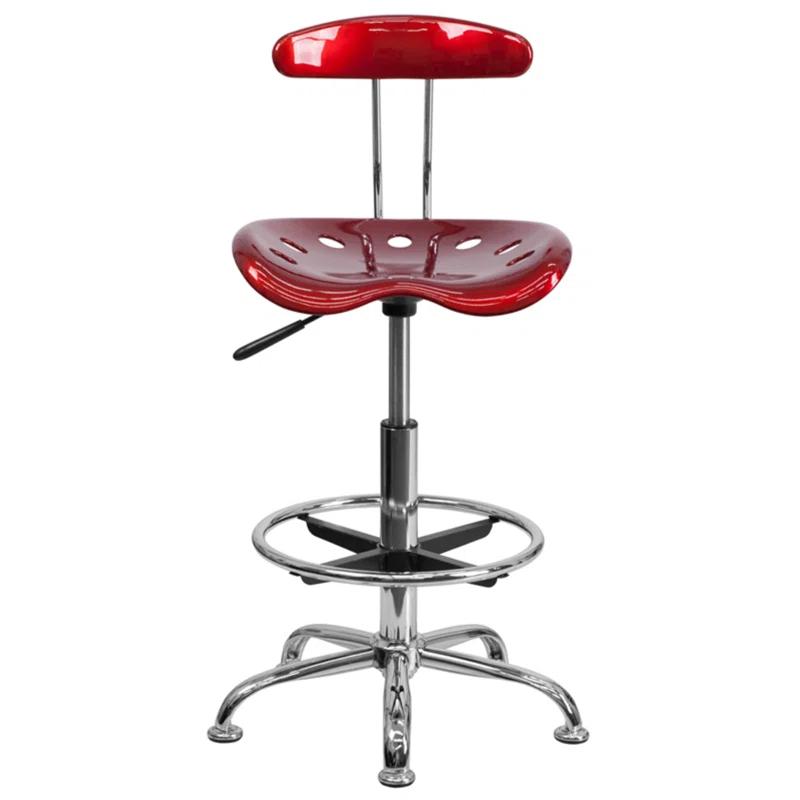Flash Furniture Monroe Adjustable Height Swivel Bar Stool