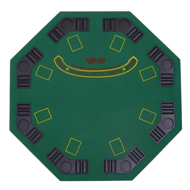 Soozier Soozier 48'' 8 - Player Foldable Poker Table