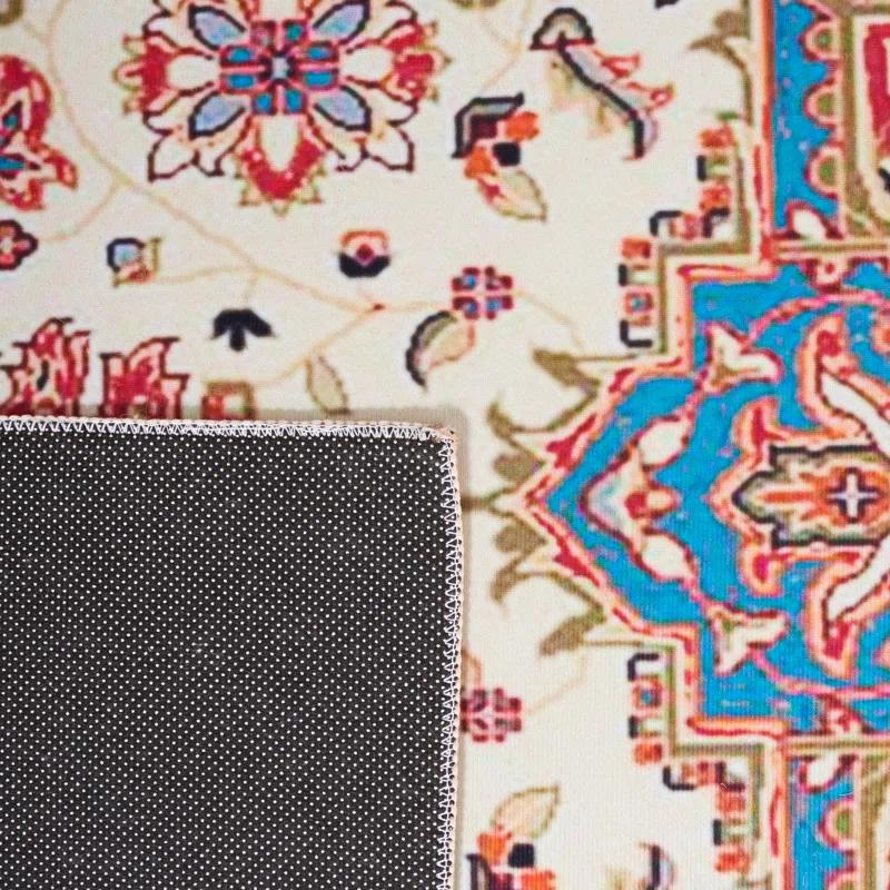 Bungalow Rose Tucson Performance Machine Washable Oriental Rug