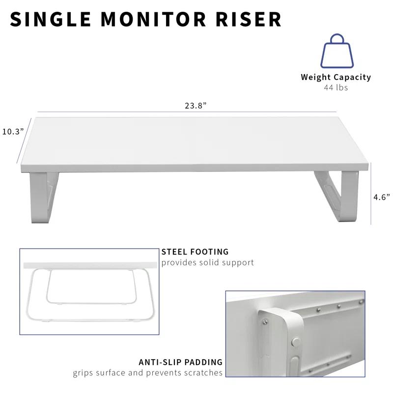 Vivo White Monitor Riser