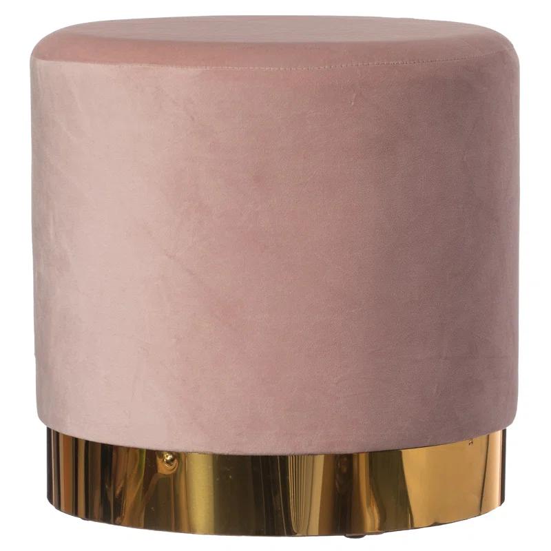 Everly Quinn Nayli Velvet Ottoman