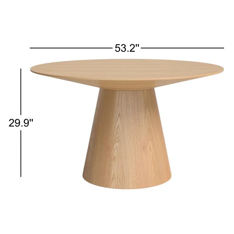 Barra Round Dining Table - Natural