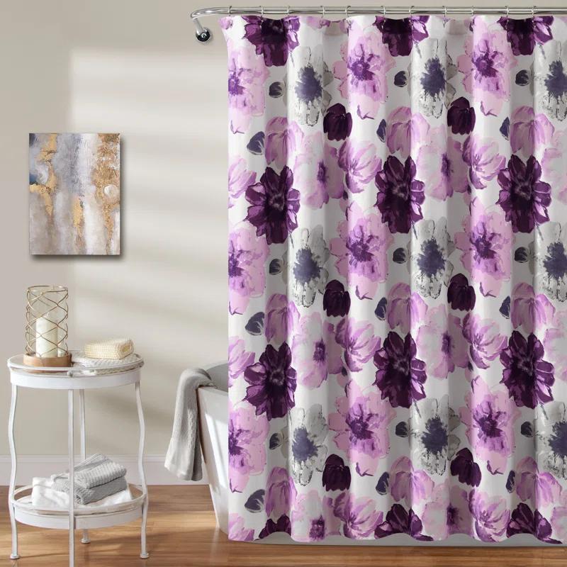 Torre & Tagus Leah Floral Shower Curtain