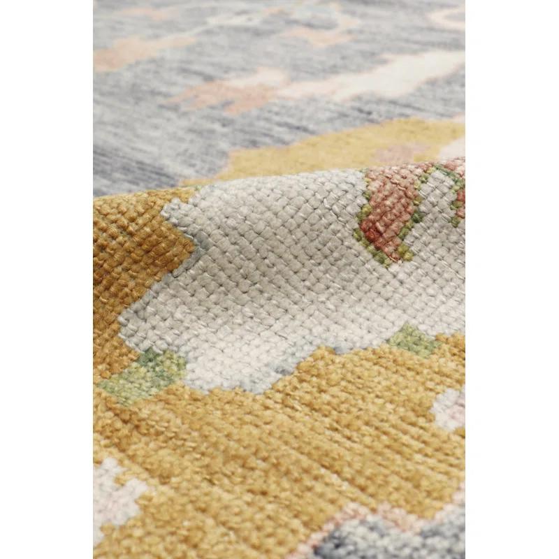 Pasargad Oushak Hand-Knotted Wool Area Rug