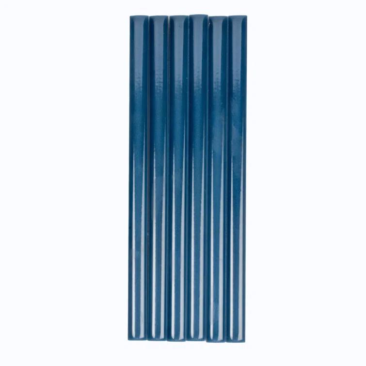 Apollo Tile Silken 7.9'' L x 0.5'' W Ceramic Round Tile Trim (Set of 10)