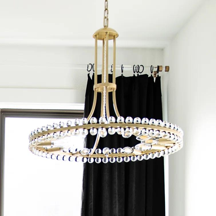 Twelve Light Chandelier-Aged Brass Finish -Traditional Installation Crystorama Lighting Clo-8899-Ag